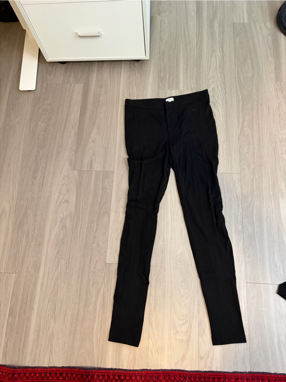 Vince Black Skinny Ponte Pants